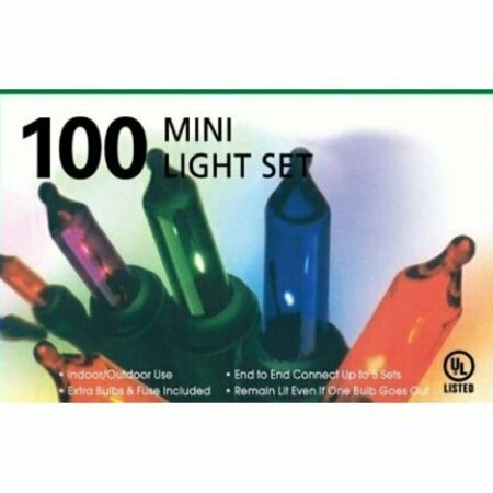 SANTAS FOREST 100 LIGHT SET GREENMINI BOX 00605